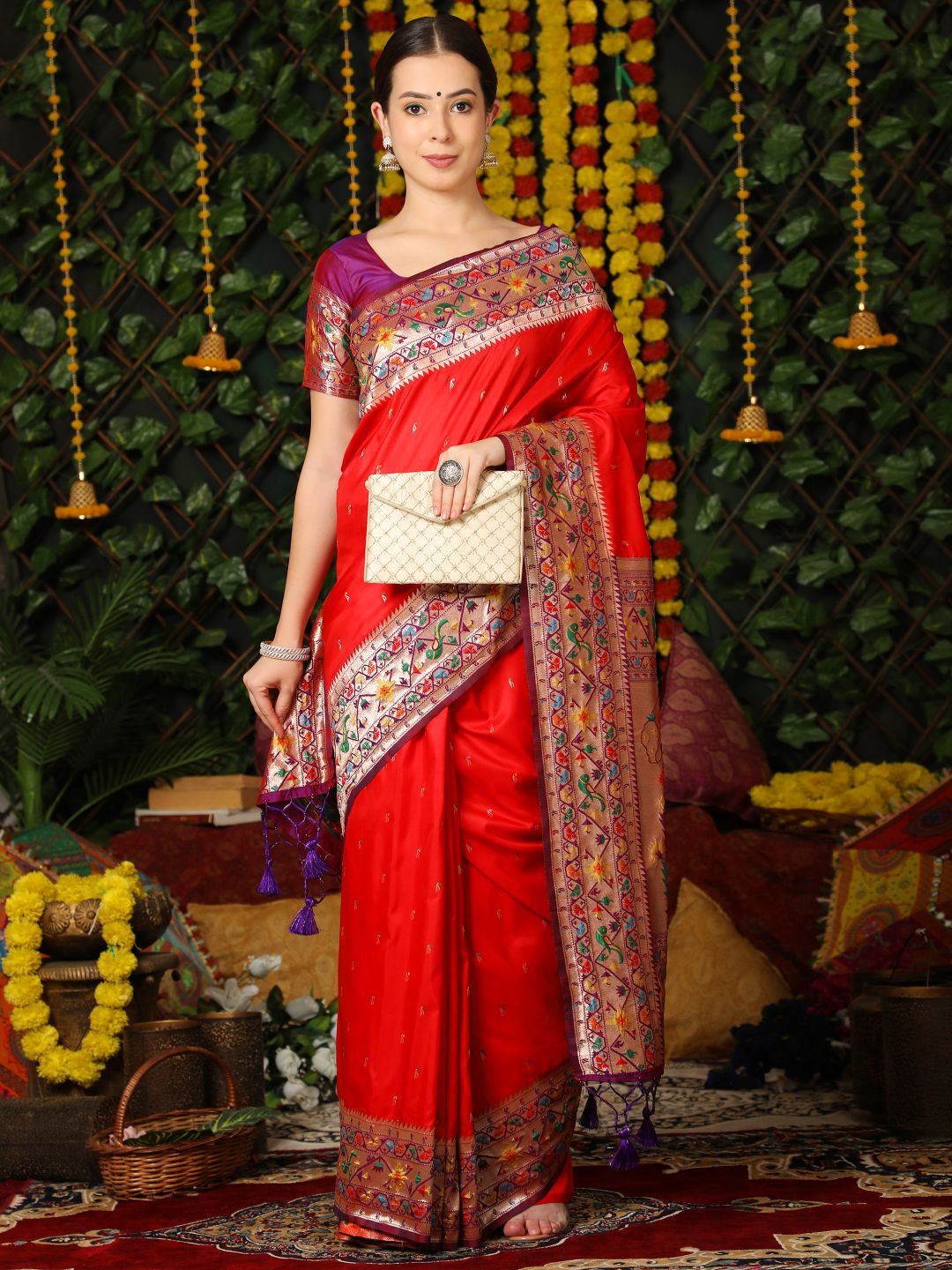 Paithani Srivalli Silk Party Wear Sarees Catalog